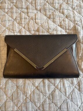 Black ALDO clutch crossbody bag